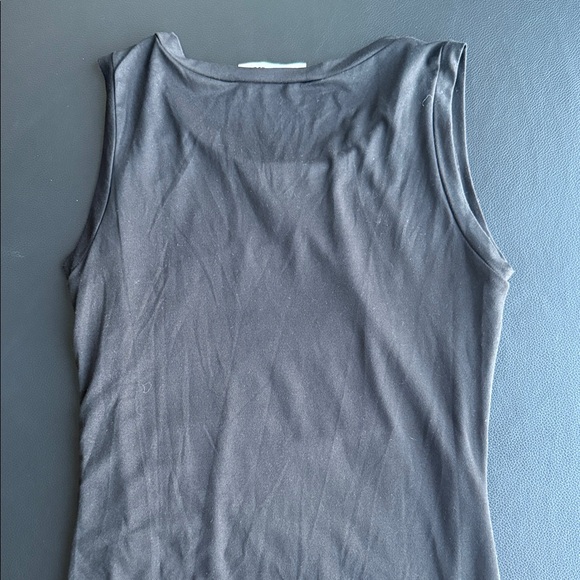 Doublju Black Sleeveless Mini Dress Little Black Dress Layers Staple - Picture 4 of 6